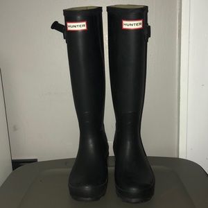 Hunter rain boots